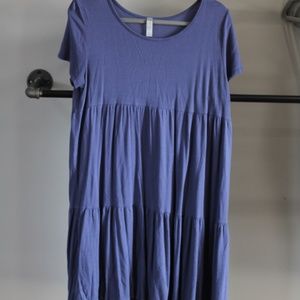 Simlu blue baby doll dress, size XL